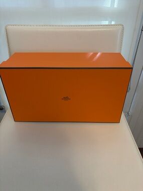 Hermes Orange Storage Box